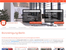 Tablet Screenshot of bueroreiniger-berlin.de